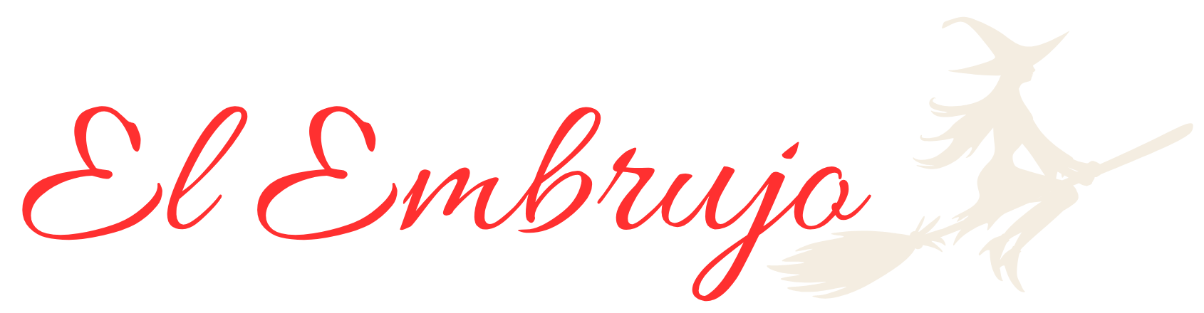 El Embrujo · logotipo original con la bruja
